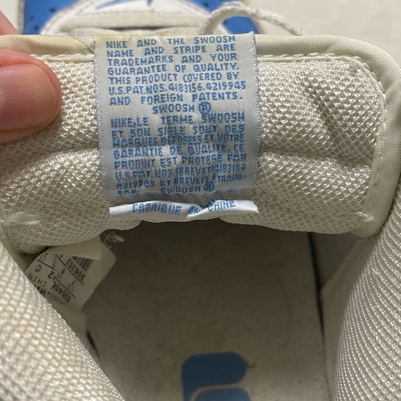 GUC 2003 Vintage Nike Air Force 1 Mid “Baby Blue” Strap - Picture 11 of 13